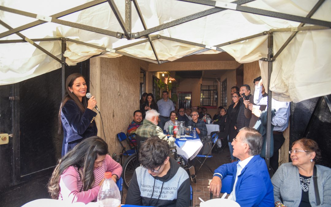 Reunión con militantes de Venustiano Carranza