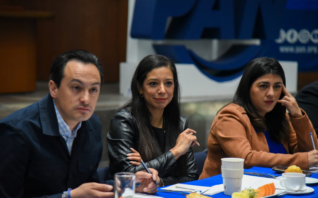 Conferencia de prensa en el CEN