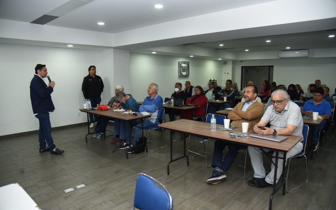 Plática del Dip. Federico Chavez con Acción en Plenitud