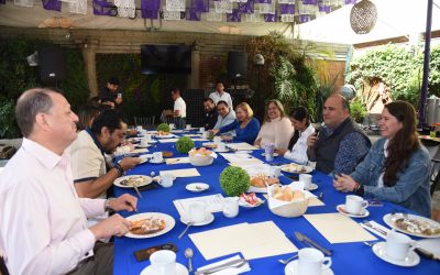 Reunión de sistema PAN en Iztapalapa
