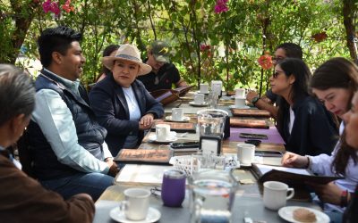 Reunión con el Presidente Municipal de Huajuapan de León, Oaxaca