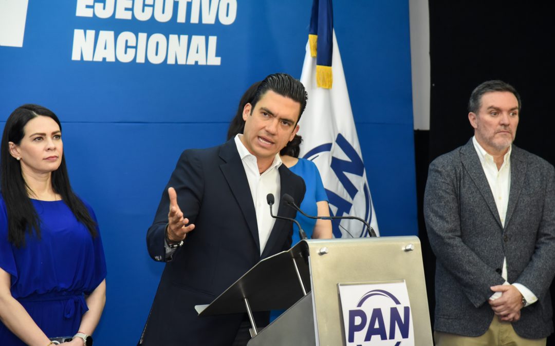 Conferencia de prensa en el CEN