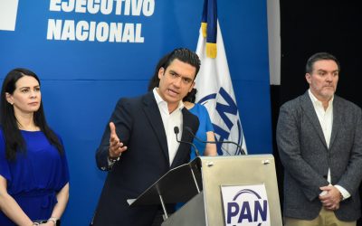 Conferencia de prensa en el CEN