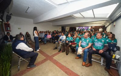 Reunión con militantes y vecinos de La Magdalena Contreras