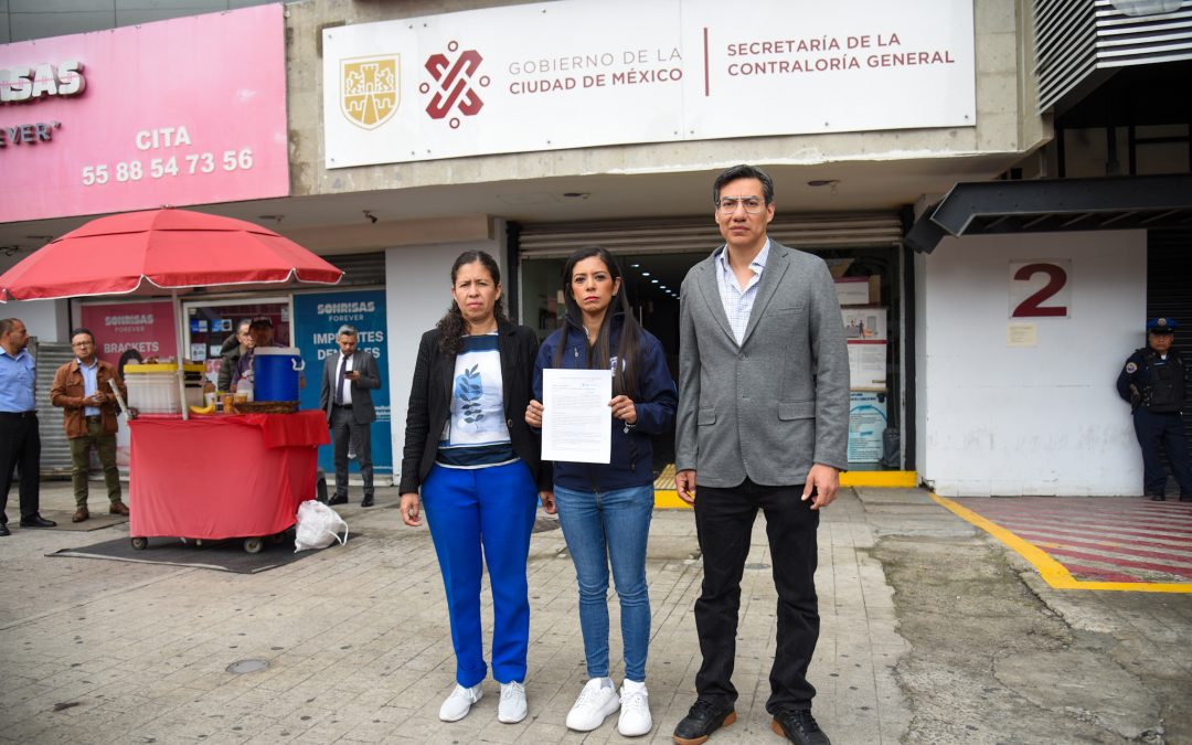 Denuncia ante la contraloría por “las obras del Mundial”