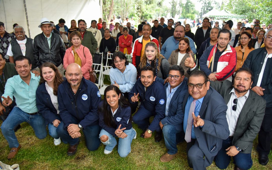 Reunión con vecinos de Tláhuac