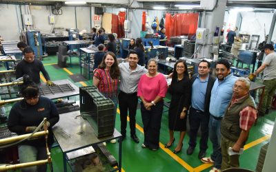 Visita a empresarios de Iztapalapa