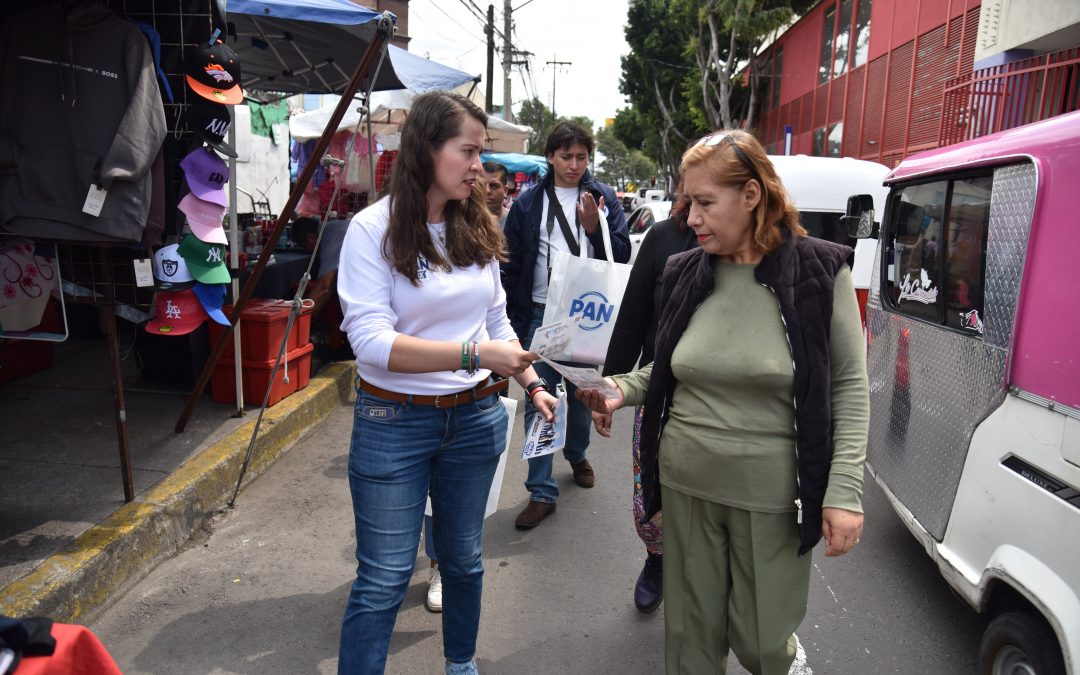 Recorrido en el centro de Iztapalapa