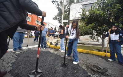 Jornada de bacheo en Tlalpan