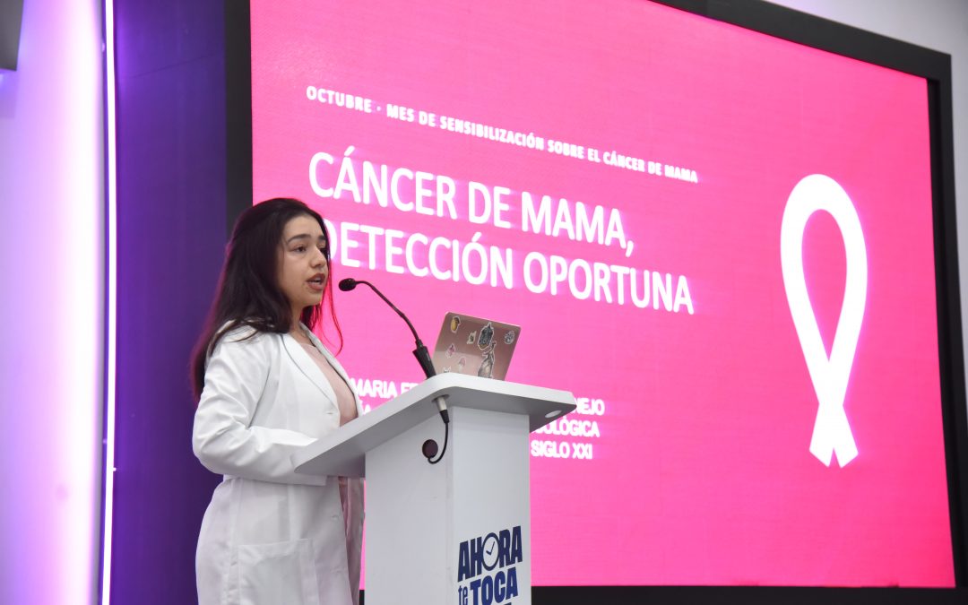 Plática sobre cáncer de mama